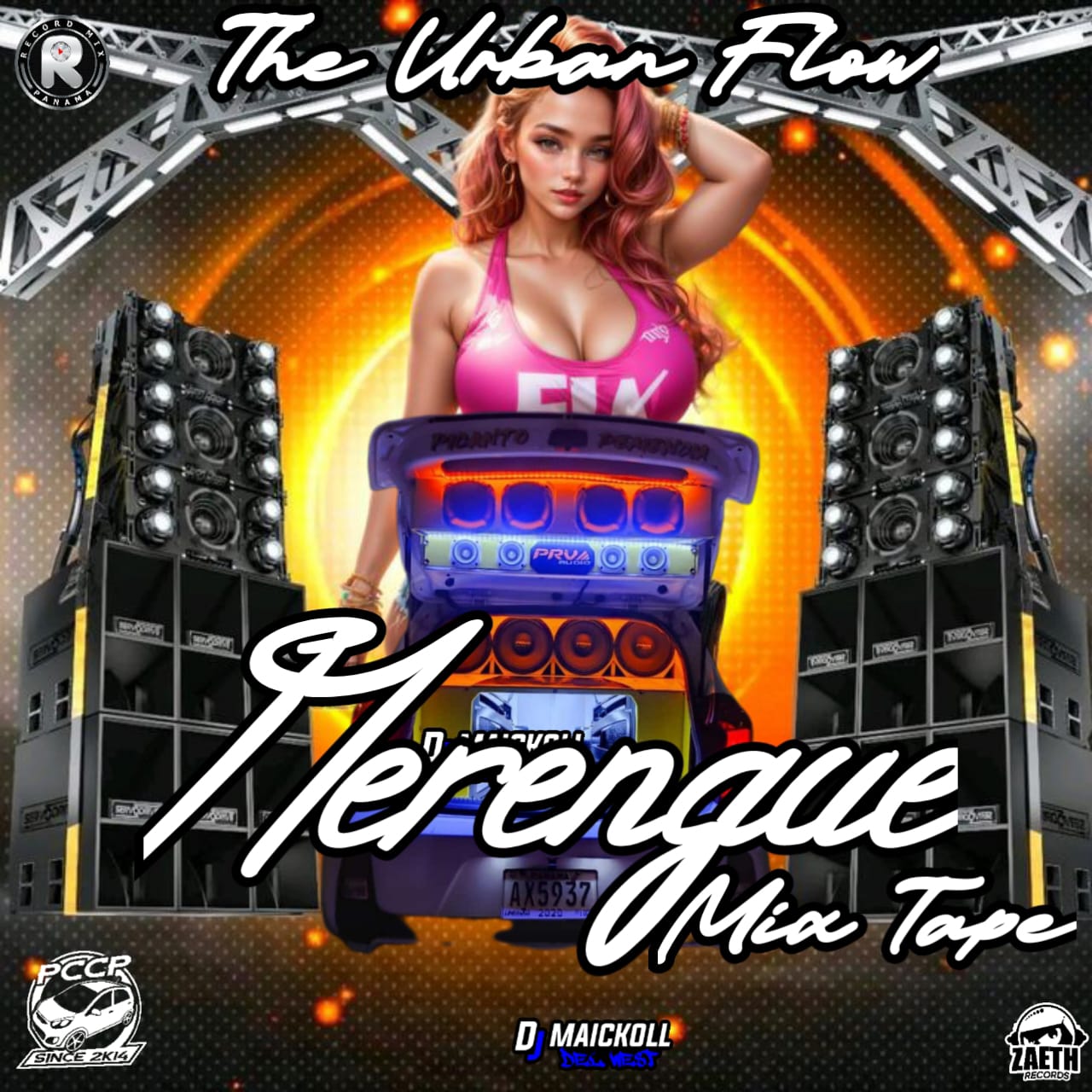 Merengue Mix Tape   By Dj Maickoll Del West Ft Picanto Demencia